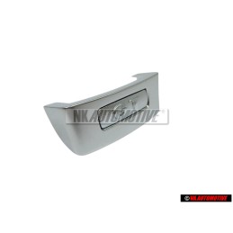 Genuine VW GT Steering Wheel Badge Emblem Chrome - 1K0419685Q 3Q7