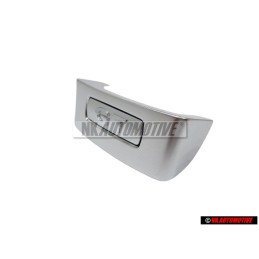 Genuine VW GT Steering Wheel Badge Emblem Chrome - 1K0419685Q 3Q7