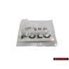 Genuine VW POLO Rear Trunk Boot Badge Emblem Chrome - 6N0853687H 739