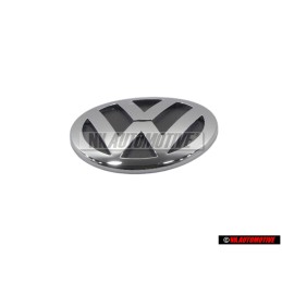 Genuine VW Rear Trunk Boot Badge Emblem Chrome - 6Q0853630A ULM