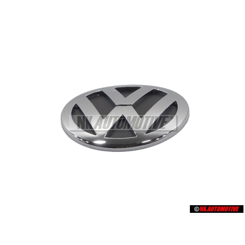 Genuine VW Rear Trunk Boot Badge Emblem Chrome - 6Q0853630A ULM