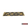 Genuine VW POLO Rear Trunk Boot Badge Emblem Chrome - 6N0853687E Z10