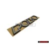 Genuine VW POLO Rear Trunk Boot Badge Emblem Chrome - 6N0853687E Z10