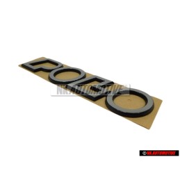 Genuine VW POLO Rear Trunk Boot Badge Emblem Chrome - 6N0853687E Z10