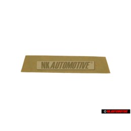 Genuine VW POLO Rear Trunk Boot Badge Emblem Chrome - 6N0853687E Z10