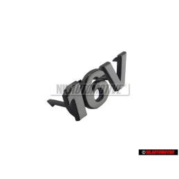 Genuine VW 16V Front Grill Badge Emblem Chrome - 6N0853679 Z10