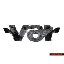 Genuine VW 16V Front Grill Badge Emblem Chrome - 6N0853679 Z10