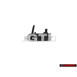 Genuine VW GTI Front Grill Badge Emblem Chrome - 6E0853679D PWV