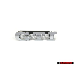 Genuine VW GTI Front Grill Badge Emblem Chrome - 6N0853679A 739