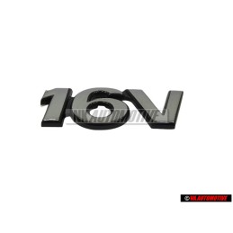 Genuine VW 16V Rear Trunk Boot Badge Emblem Chrome - 7M0853675C Z10