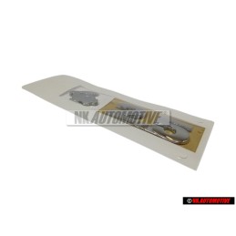Genuine VW RABBIT 2.5L Rear Trunk Boot Badge Emblem Chrome - 1K0853675AJ739
