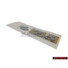 Genuine VW RABBIT 2.5L Rear Trunk Boot Badge Emblem Chrome - 1K0853675AJ739