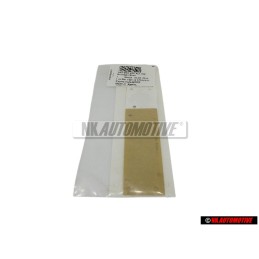 Genuine VW RABBIT 2.5L Rear Trunk Boot Badge Emblem Chrome - 1K0853675AJ739