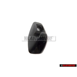 Genuine VW Sun Visor Clip Hook Hanger Bracket Holder Black - 191857559 01C