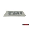 Genuine VW TDI Rear Trunk Boot Badge Emblem Chrome - 5K0853675P 739