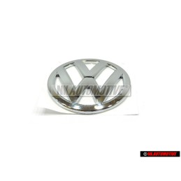 Genuine VW Front Bonnet Hood Badge Emblem Chrome - 1K8853600B 739