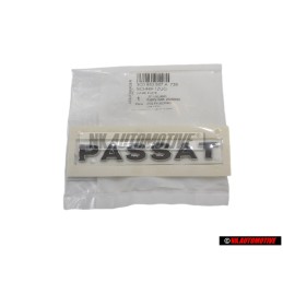 Genuine VW PASSAT Rear Trunk Boot Badge Emblem Chrome - 3C0853687A 739