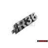 Genuine VW R36 Front Grill Badge Emblem Chrome - 3C0853679 PWV