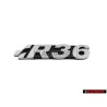Genuine VW R36 Front Grill Badge Emblem Chrome - 3C0853679 PWV