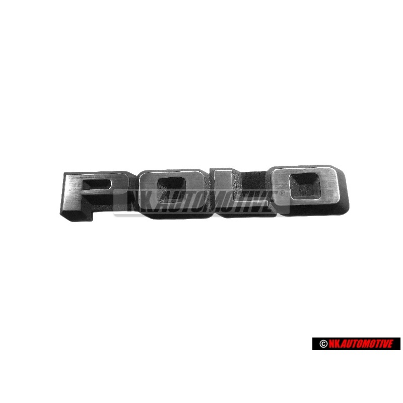 Genuine VW POLO Rear Trunk Boot Badge Emblem Chrome - 867853687 GX2