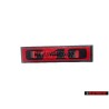 Genuine VW G40 Front Grill Badge Red - 871853679C