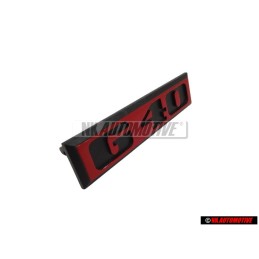 Genuine VW G40 Front Grill Badge Red - 871853679C