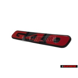 Genuine VW G40 Front Grill Badge Emblem Red - 871853679D QN5