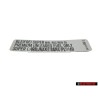 Genuine VW Sticker Unleaded 95 OCT - 034010006C