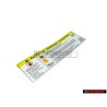 Genuine VW Sticker HIGH VOLTAGE - 8K0010520A