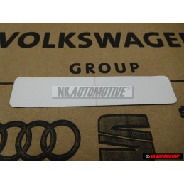 Genuine VW Sticker 98 OCT - 037010057R