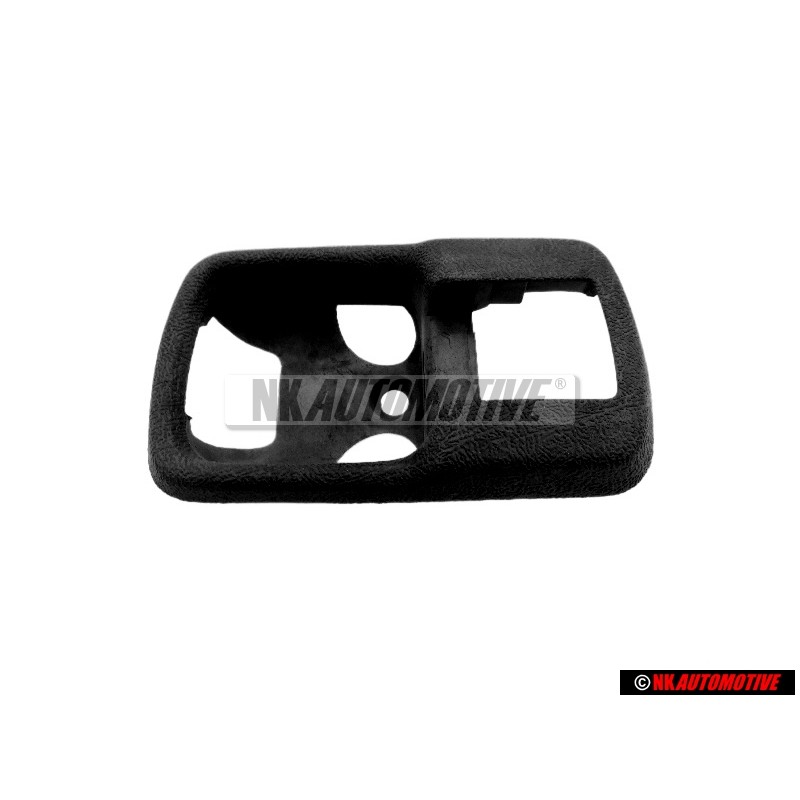 Genuine VW Door Release Trim Plate Black - 171837235 01C