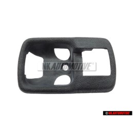 Genuine VW Door Release Trim Plate Black - 171837235 01C