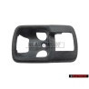 Genuine VW Door Release Trim Plate Black - 171837235 01C