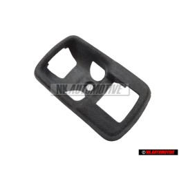 Genuine VW Door Release Trim Plate Black - 171837235 01C
