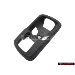 Genuine VW Door Release Trim Plate Black - 171837235 01C