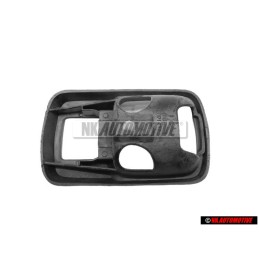 Genuine VW Door Release Trim Plate Black - 171837235 01C