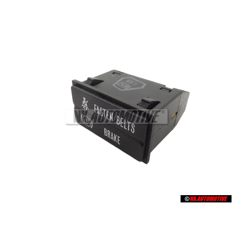 Genuine VW Warning Lamp FASTEN BELTS BRAKE USA - 171919235P