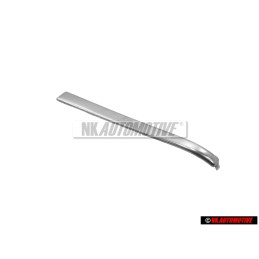 Genuine VW Exterior Door Handle Insert Metal Trim Chrome - 433837239