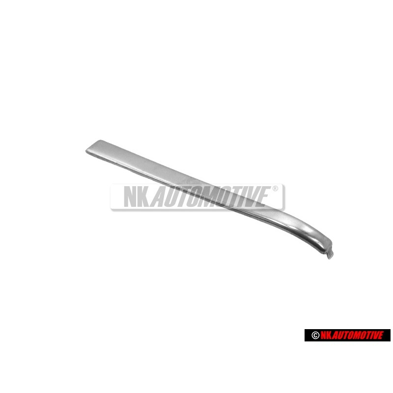 Genuine VW Exterior Door Handle Insert Metal Trim Chrome - 433837239