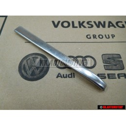 Genuine VW Exterior Door Handle Insert Metal Trim Chrome - 433837239
