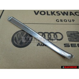 Genuine VW Exterior Door Handle Insert Metal Trim Chrome - 433837239