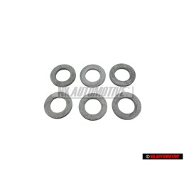 6x Genuine VW Washer - N 01155811