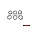 6x Genuine VW Washer - N 01155811