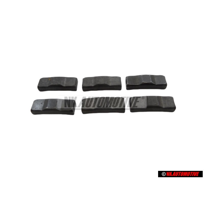 6x Genuine VW Locking Piece - 014311313