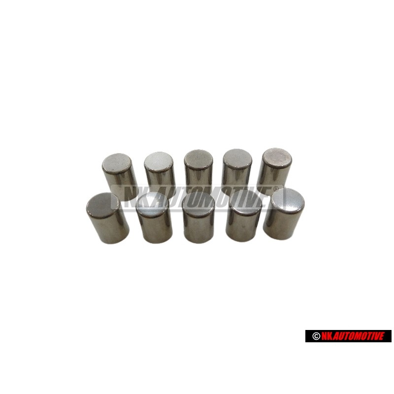 10x Genuine VW Cylinder Roller - N 90351101