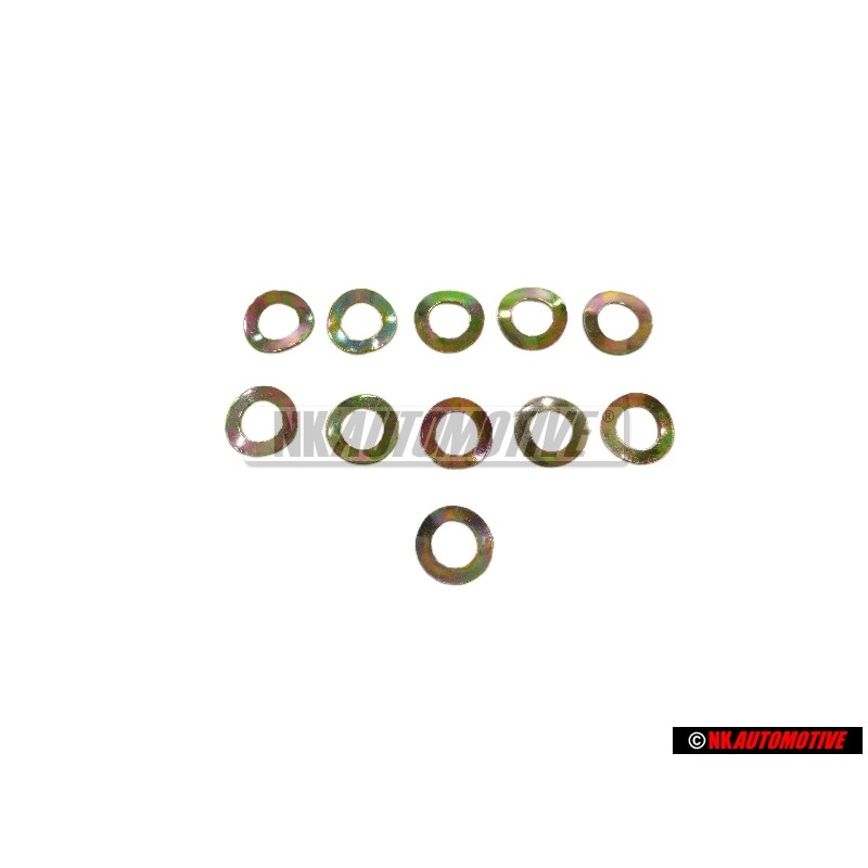 11x Genuine VW M6 Spring Washer - N 0122265