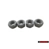 4x Genuine VW Hexagon Nut M12x1.5 - N 10105507