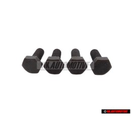 4x Genuine VW Hexagon Bolt - N 01025414