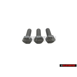 3x Genuine VW Hexagon Bolt - N 01021612