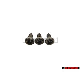 3x Genuine VW Oval Head Panel Screw - N 0139605